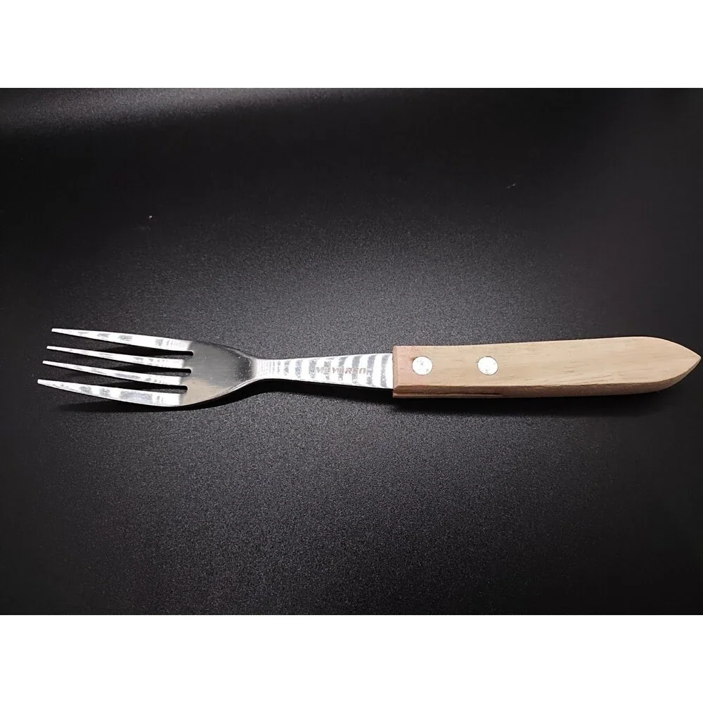 Meyerco Wood Handle Fork Light Camping Sturdy